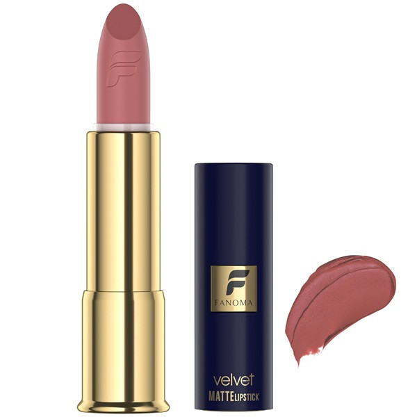 محصول نمونه تستی رژ لب جامد مات فانوما مدل Velvet Matte شماره 06